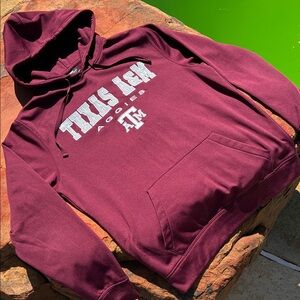Texas A&M Maroon Pullover Hoodie L